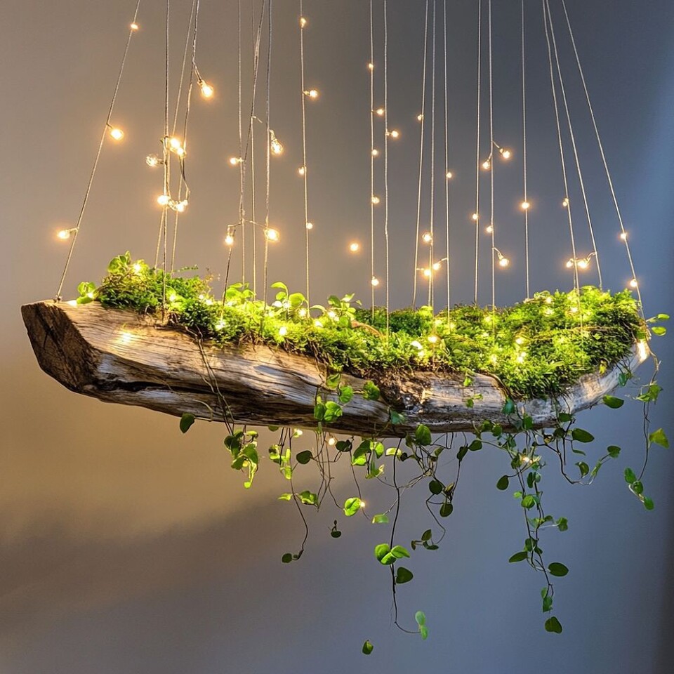 Soffitto con Vegetali Verdi Pendentii - Sconto per Fioristi e Aziende - Per esterno ed interno