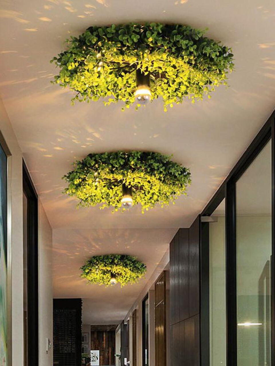 Soffitto con Vegetali Verdi Pendentii - Sconto per Fioristi e Aziende - Per esterno ed interno