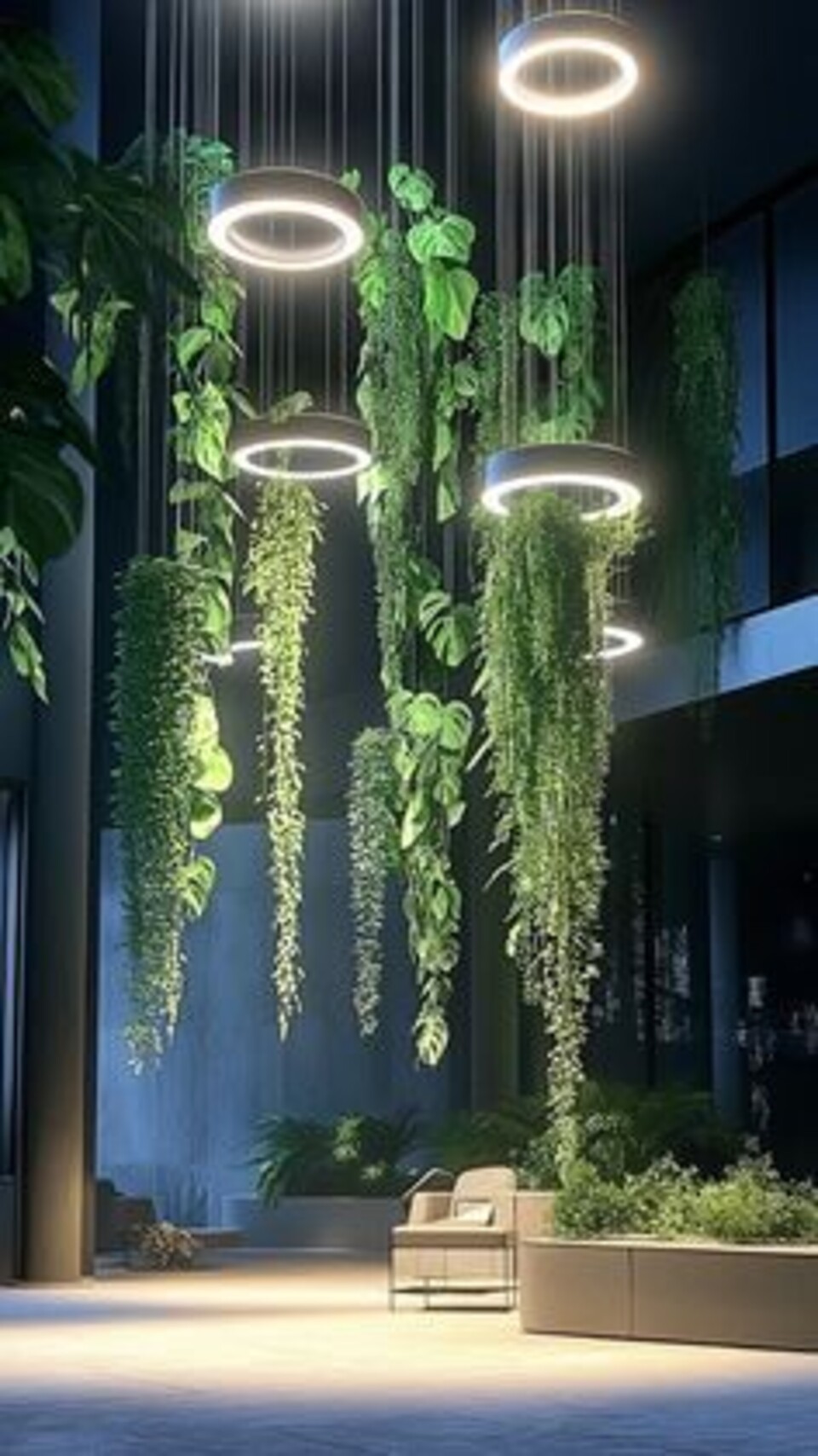 Soffitto con Vegetali Verdi Pendentii - Sconto per Fioristi e Aziende - Per esterno ed interno