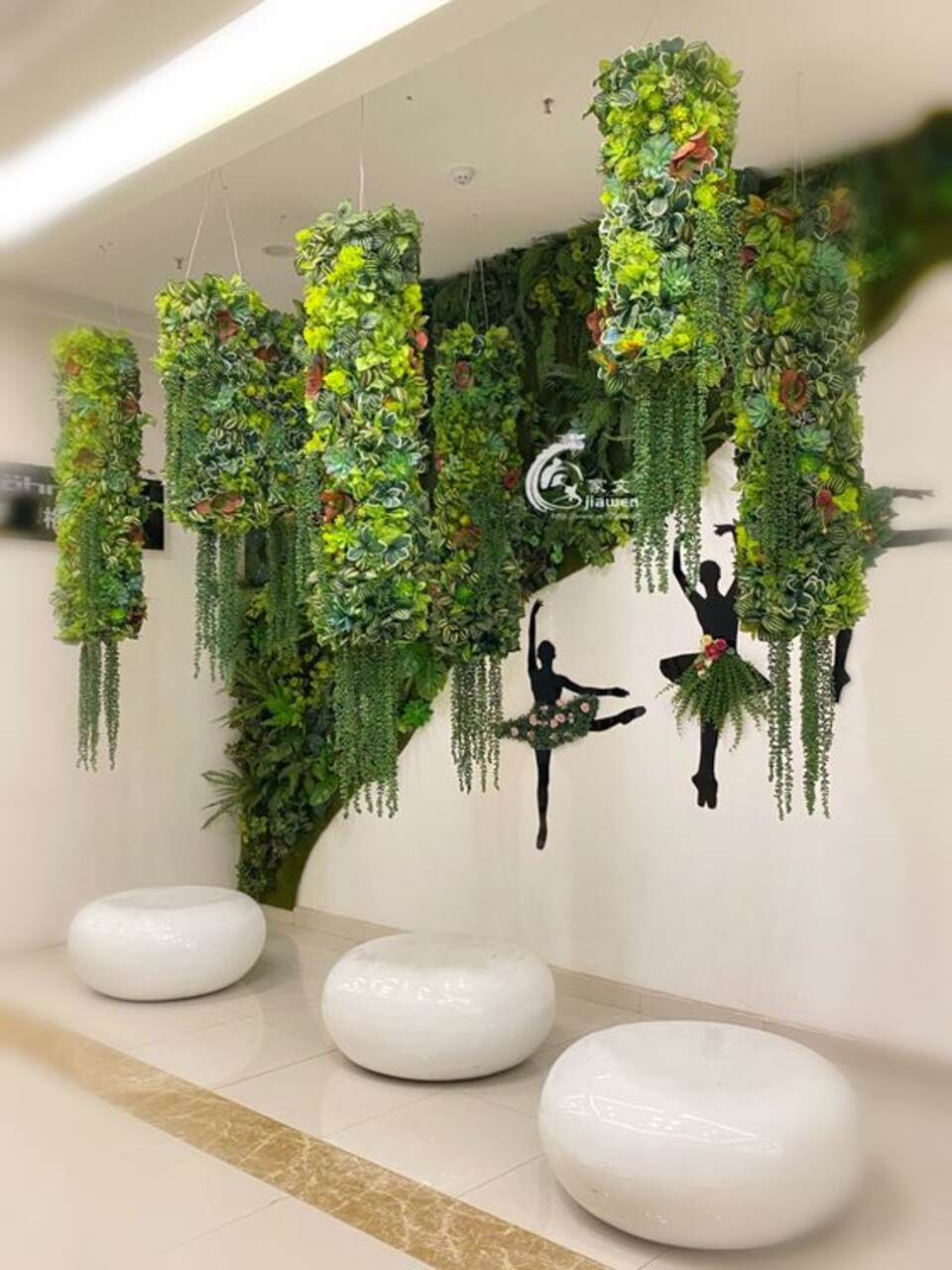 Soffitto con Vegetali Verdi Pendentii - Sconto per Fioristi e Aziende - Per esterno ed interno