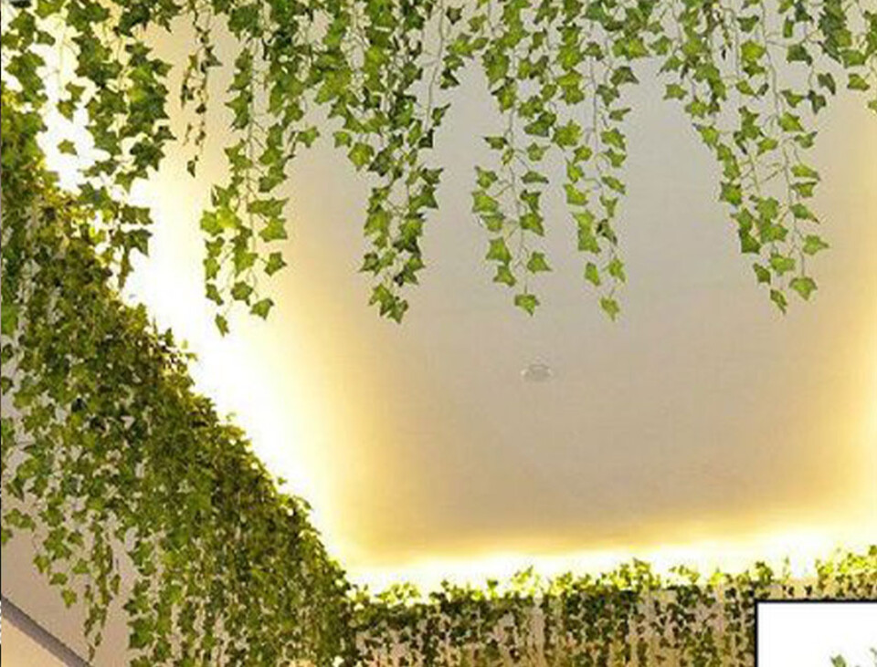 Soffitto con Vegetali Verdi Pendentii - Sconto per Fioristi e Aziende - Per esterno ed interno