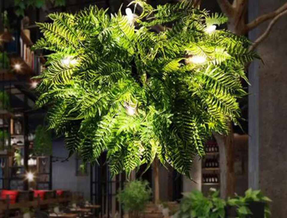 Soffitto con Vegetali Verdi Pendentii - Sconto per Fioristi e Aziende - Per esterno ed interno