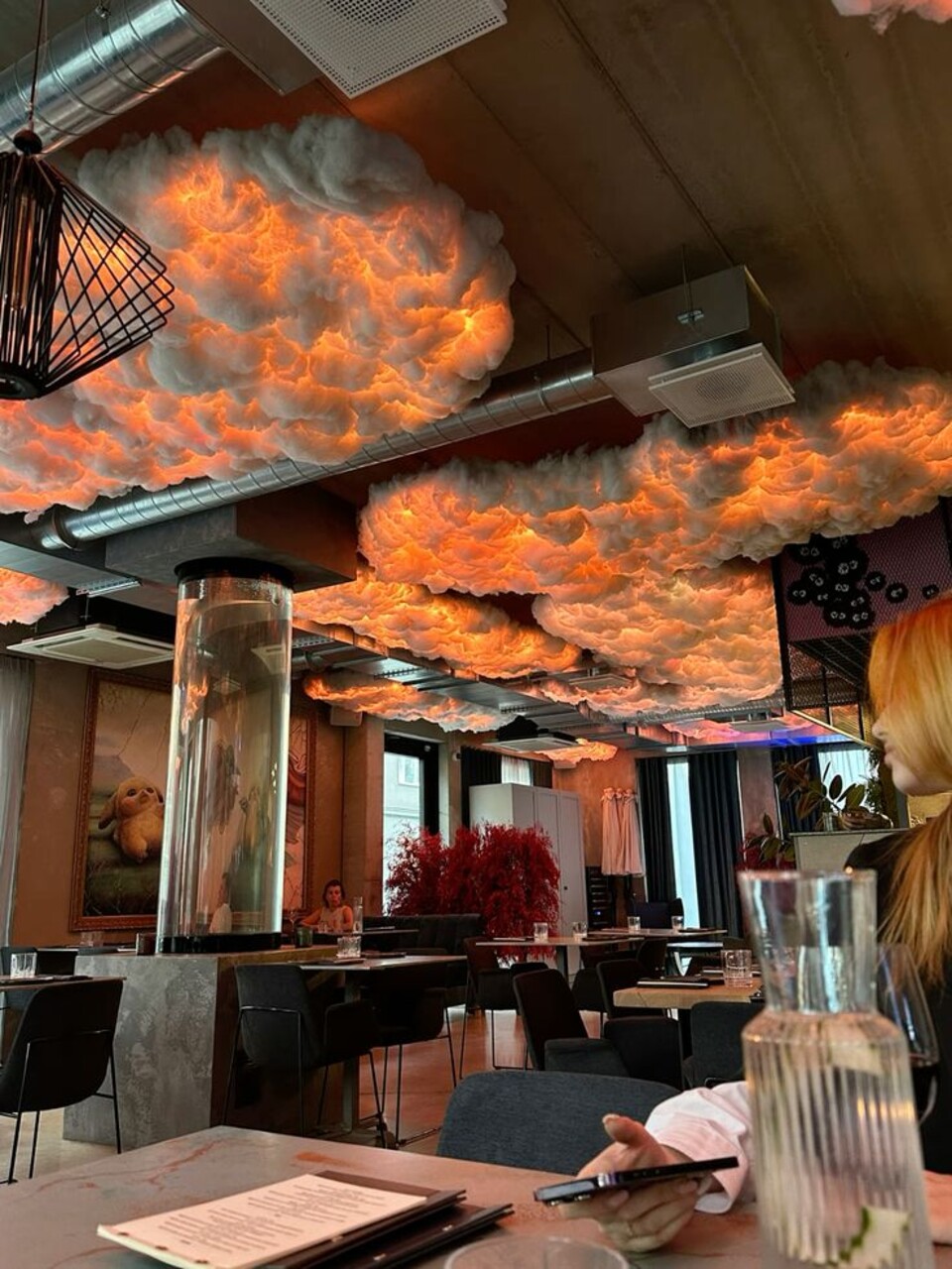 Nuvole Artificiali Sospese con Pioggia - Sconto per Fioristi e Aziende - Con o senza effetto pioggia