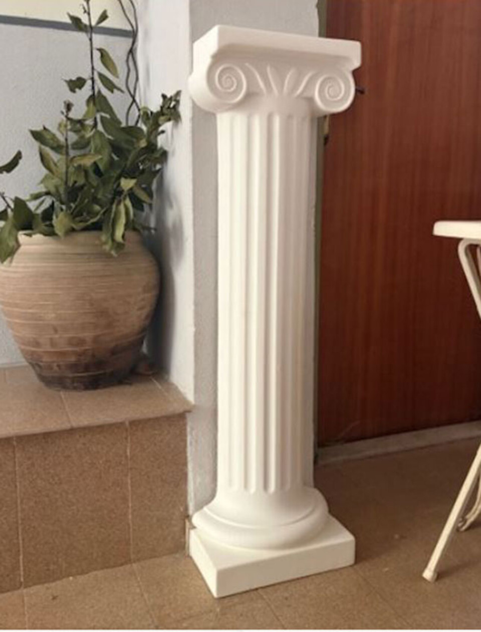 Coppia Mezze Colonne in plastica - Sconti per Fioristi e Aziende - Misure H 50/70/100