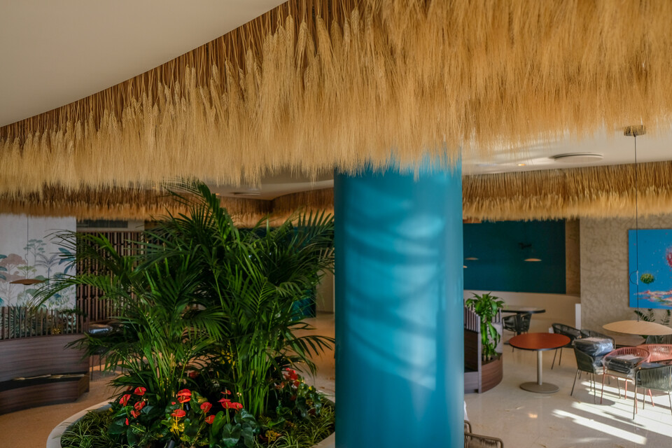 Soffitto Spighe di grano preservate per Ristoranti, Hotels e Resort . - a metro quadrato