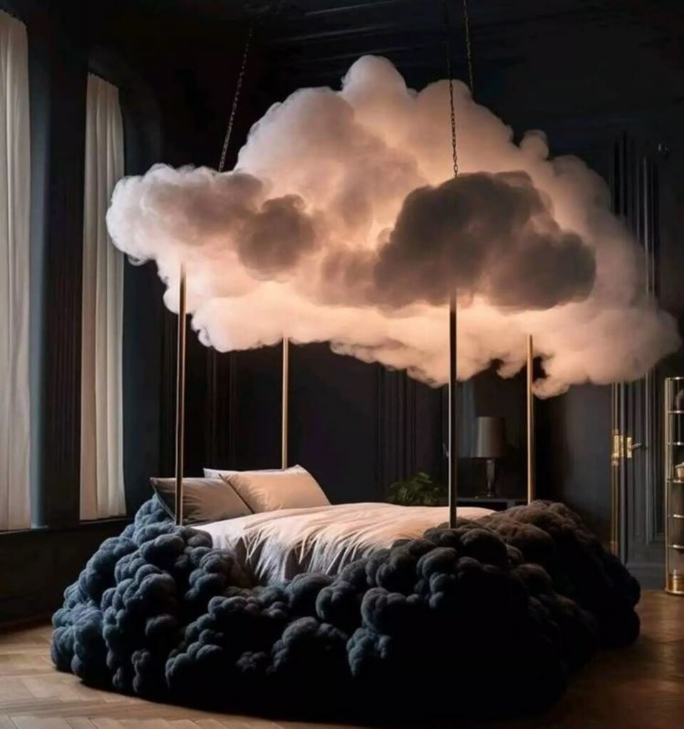 Nuvole Artificiali Sospese con Pioggia - Sconto per Fioristi e Aziende - Con o senza effetto pioggia