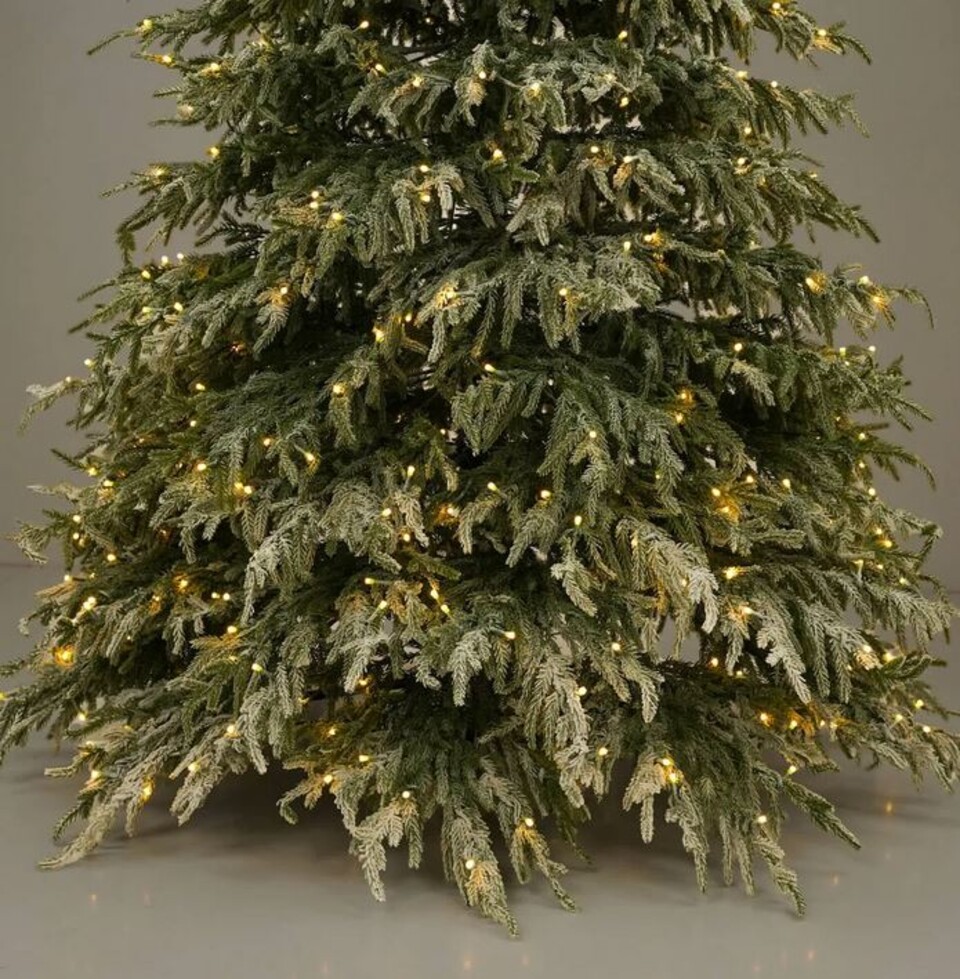 Albero Chamonix c/Led-  Sconti per Fioristi e Aziende . - H 210/240/270 in PE