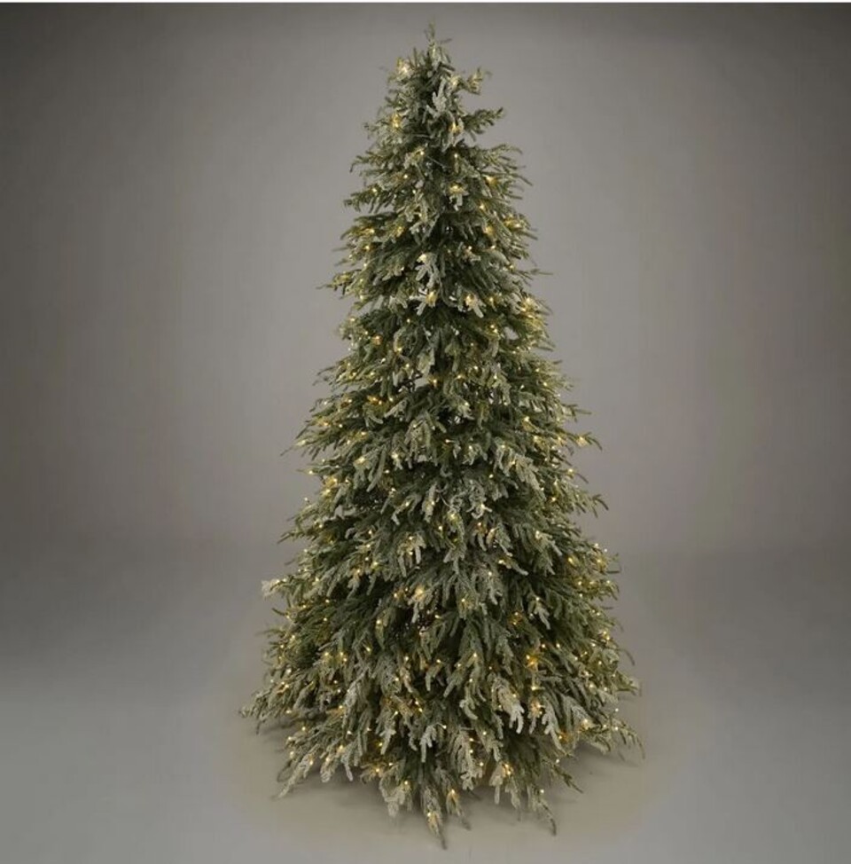 Albero Chamonix c/Led-  Sconti per Fioristi e Aziende . - H 210/240/270 in PE