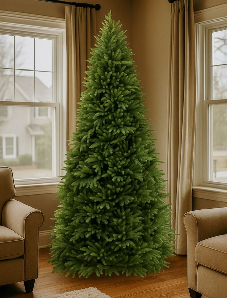 Albero Matobo H 240 - Sconti per Fioristi e Aziende - Verde chiaro in PE