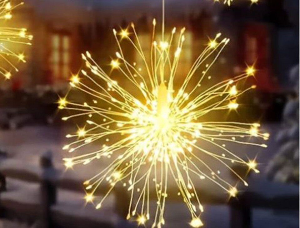 Sfera Led Galactic Flash dm. 40 - In Promo Natalizia - N 60 Led Ice+20 Hot Flash