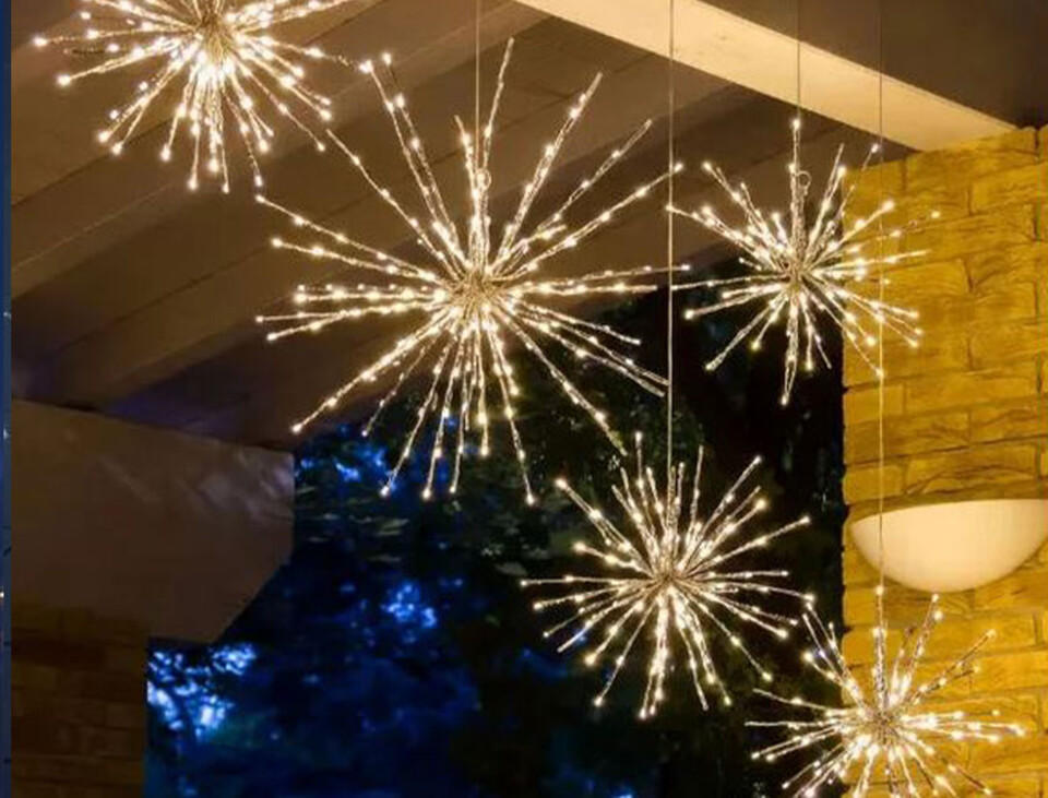 Sfera Led Galactic Flash dm. 40 - In Promo Natalizia - N 60 Led Ice+20 Hot Flash