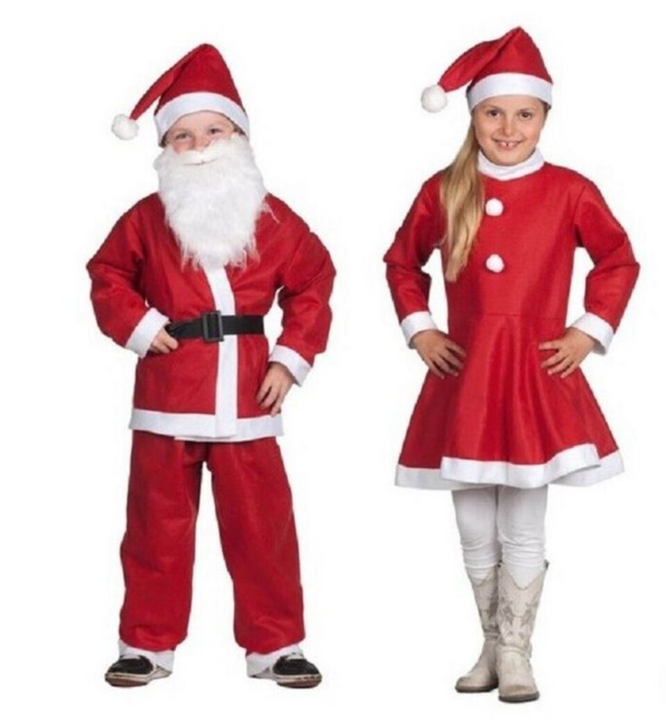 Vestito di Babbo Natale - Sconti per Fioristi,e Aziende -  per Bambino/Donna/Uomo