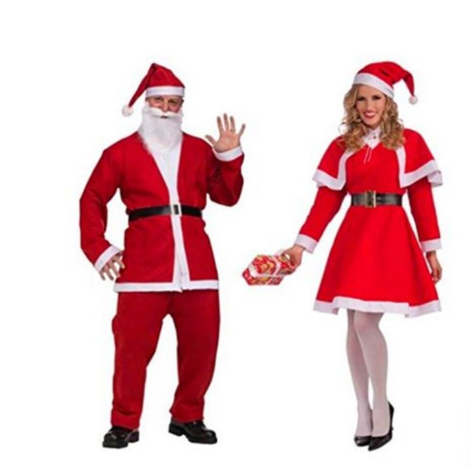 Vestito di Babbo Natale - Sconti per Fioristi,e Aziende -  per Bambino/Donna/Uomo