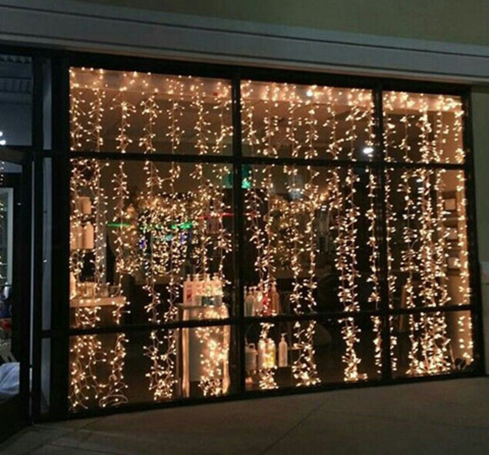 Tenda Mt.3 H 2 Connettibile - Sconti per Fioristi e Aziende - con 660 Led a Cascata