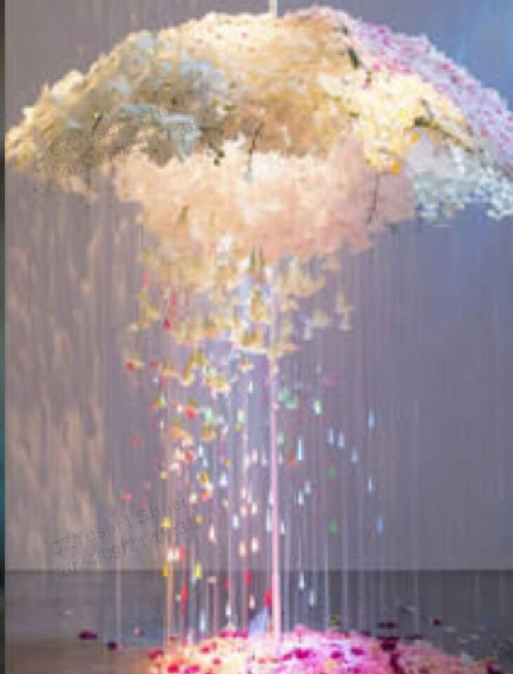 Nuvole Artificiali Sospese con Pioggia - Sconto per Fioristi e Aziende - Con o senza effetto pioggia