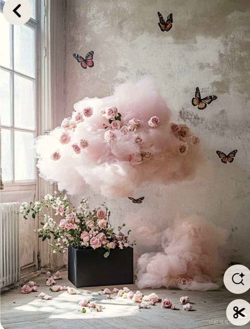 Nuvole Artificiali Sospese con Pioggia - Sconto per Fioristi e Aziende - Con o senza effetto pioggia