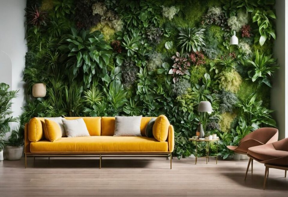 Giardino Verticale Artificiale  - Sconti per Fioristi e Aziende - Adatto in esterno ed Interno