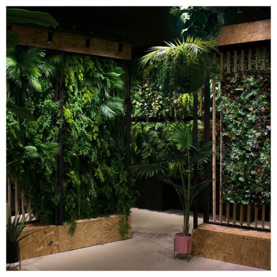 Giardino Verticale Artificiale  - Sconti per Fioristi e Aziende - Adatto in esterno ed Interno