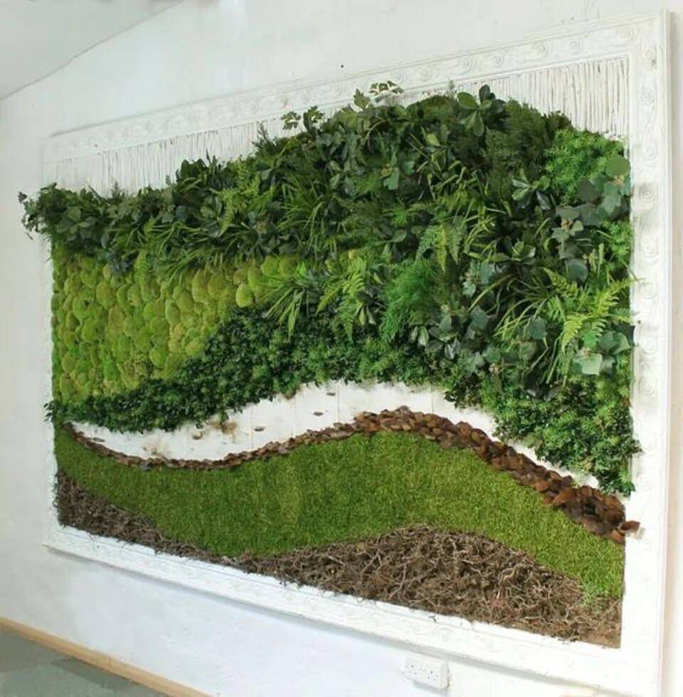 Parete Moss Stabilizzata Wall Moss  - Sconti per Fioristi e Aziende - a metro quadrato