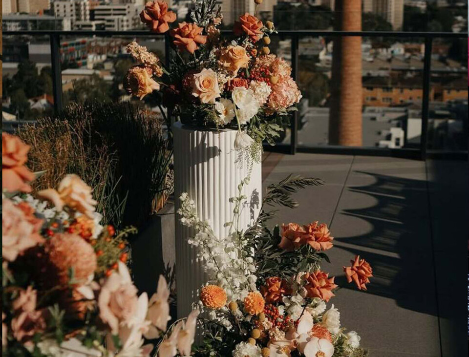 Colonne tonde in legno - Sconti per Fioristi e Aziende - 2 pezzi H 75/45 cm