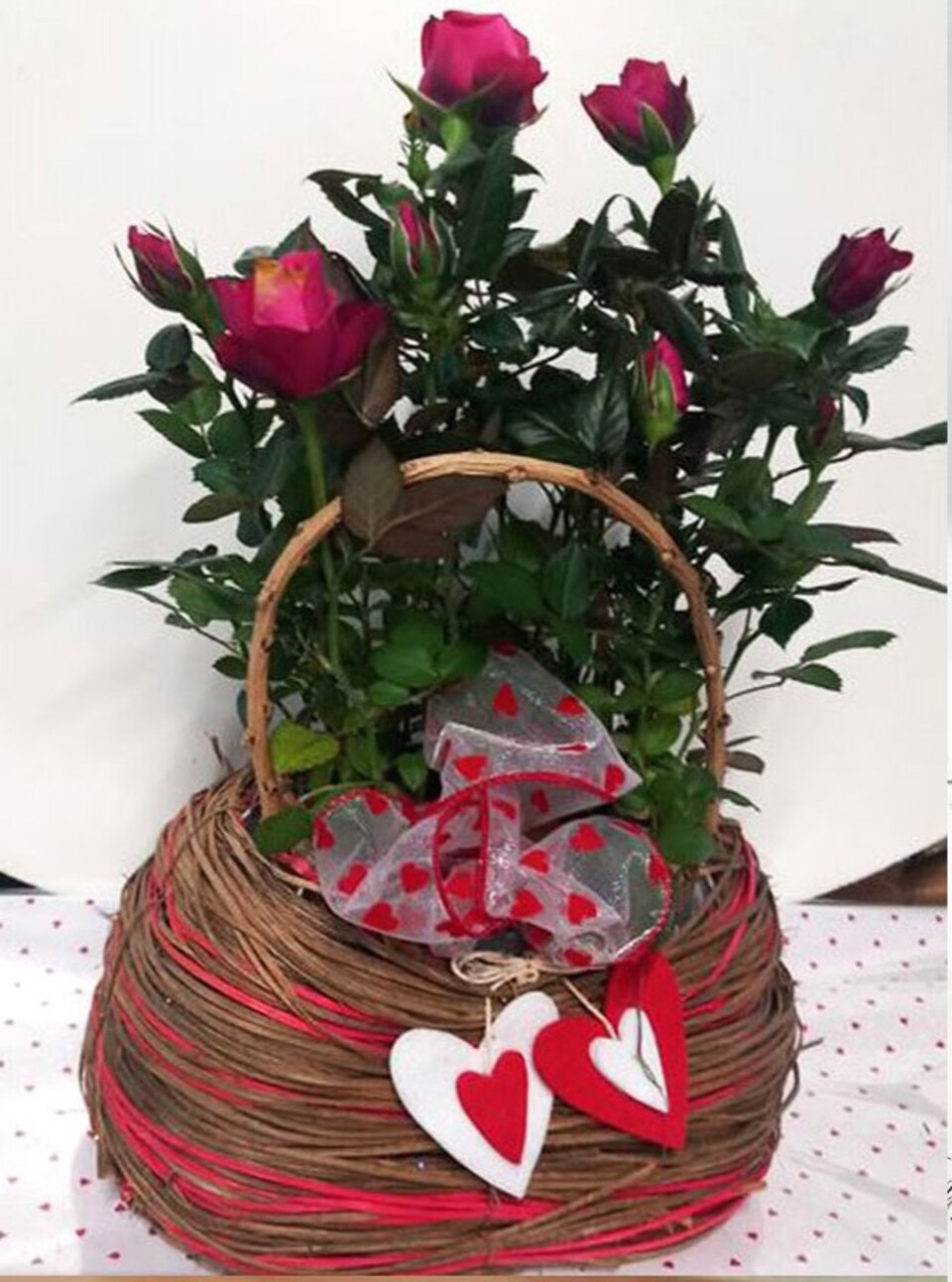 Borsette Rosse sea grass in 3 modelli Articolo per S. Valentino - Sconti per Fioristi e Aziende