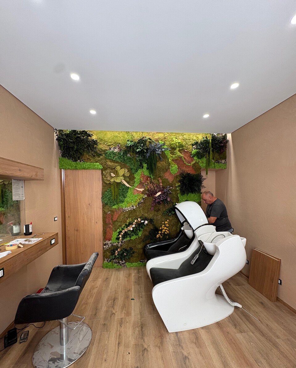 Giardini Vegetali Preservati - Adatti soltanto per interni . - Stile Barber Shop