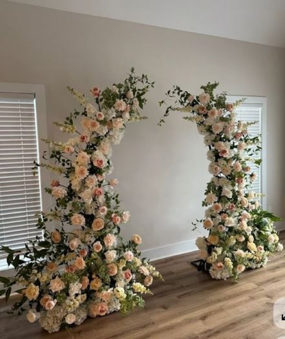 Arco Diviso per Matrimonio  Sconti per Fioristi e Aziende - - H 230 Set x 2 archi