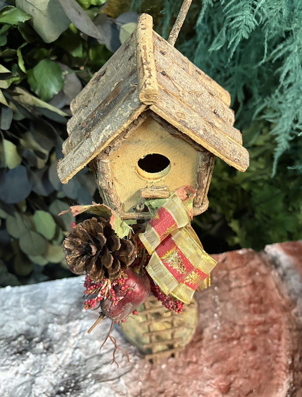 Casetta nido in legno con scaletta e pick - Prezzo speciale fine serie