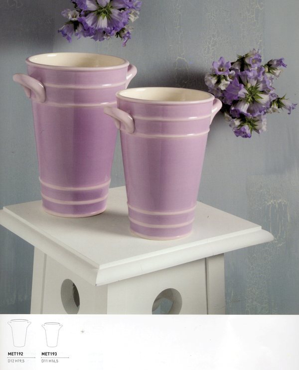 Vaso conico smaltato MET 192 - 193 - Sconti per Fioristi e Aziende