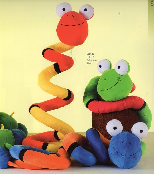 Peluche Serpentello H 90 - Sconti per Fioristi e Aziende