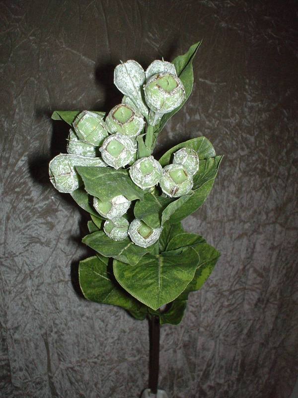 Ramo Semi Eucalipto cm. 60 - Sconti per Fioristi e Aziende . - Artificiale