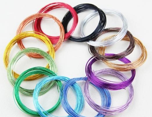 Filo di Alluminio colorato mm. 3 da 10 metri - Sconti per Fioristi e Aziende