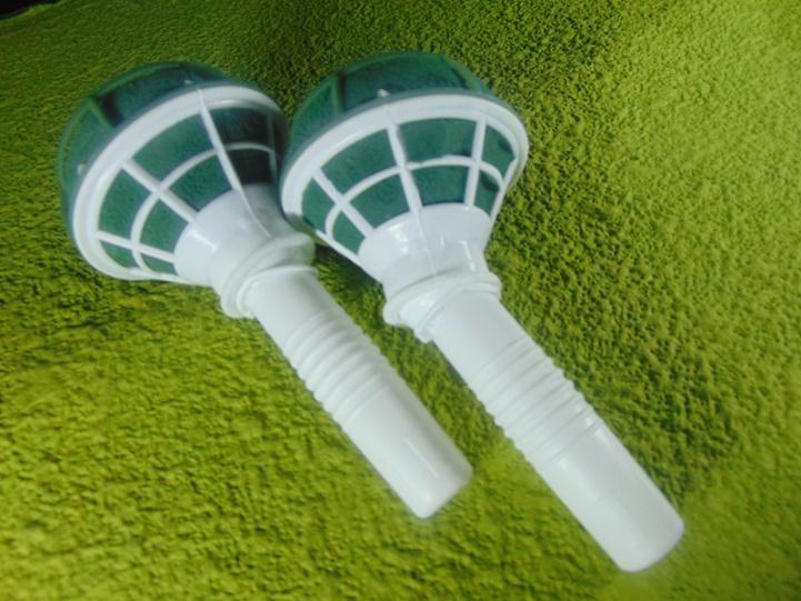 Microfono per fiorista con spugna Conf. 10 Pz. manico in plastica - Sconti per Fioristi e Aziende