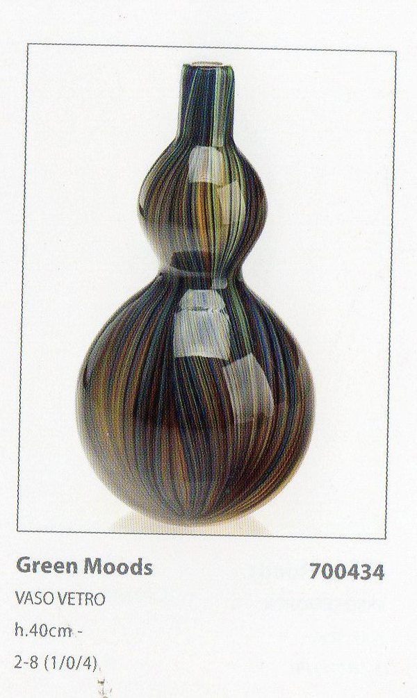 Vaso vetro H 40  Colorato - Sconti per Fioristi e Aziende - SCORTA ESAURITA