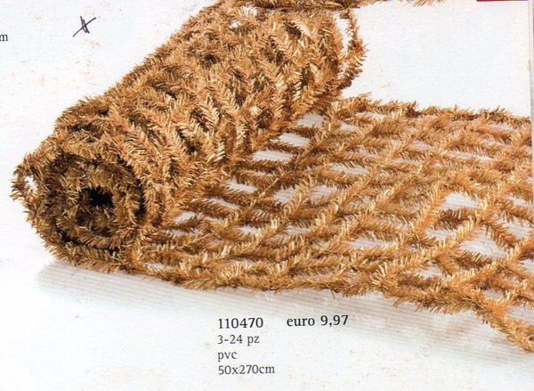 Rete oro modello Pino H 50 x 270 - Sconti per Fioristi e Aziende