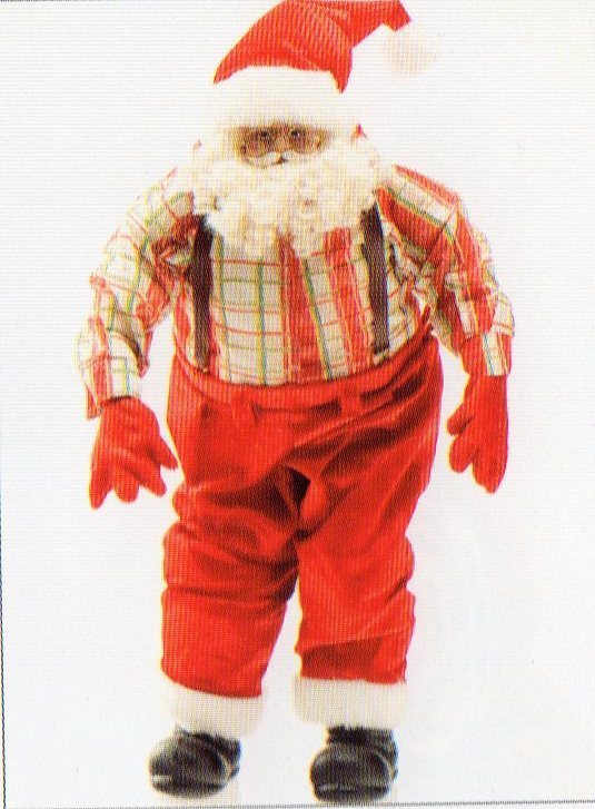 Babbo Natale Modellabile - Sconti per Fioristi e Aziende - Alto cm. 30