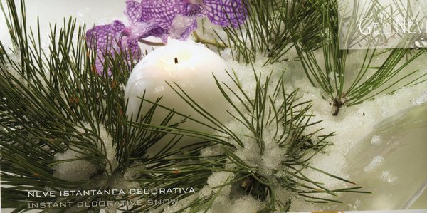 Neve Istantanea Decorativa - Sconti per Fioristi e Aziende - gr.100