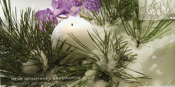 Neve Istantanea Decorativa gr.100 - Sconti per Fioristi e Aziende