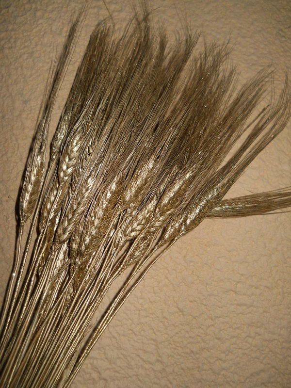 Spighe di Grano Colorate  x 50 glitterate - Sconti per Fioristi e Aziende