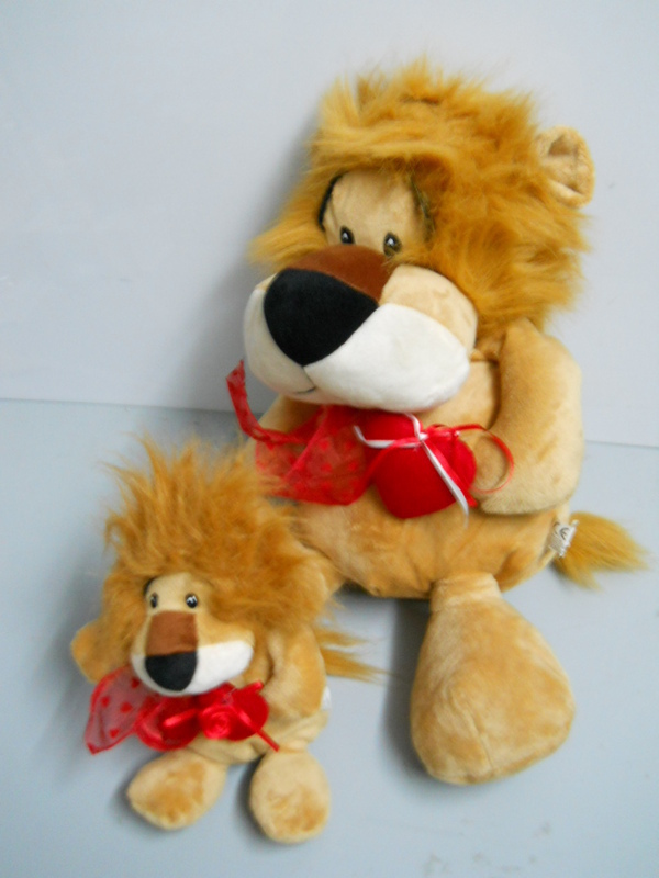 Peluches Savana con cuori Articolo per S. Valentino - Sconti per Fioristi e Aziende .