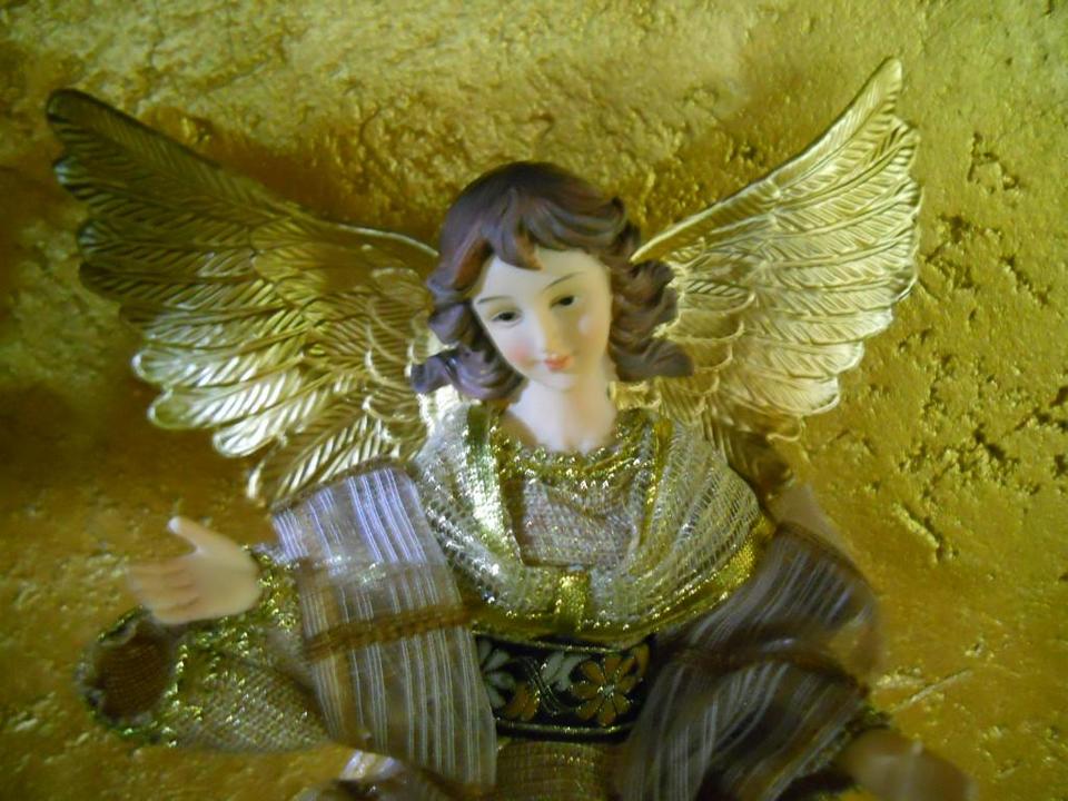 Natività H 41 con 10 soggetti - Sconti per Fioristi e Aziende -  Vestiti in Organza e Juta