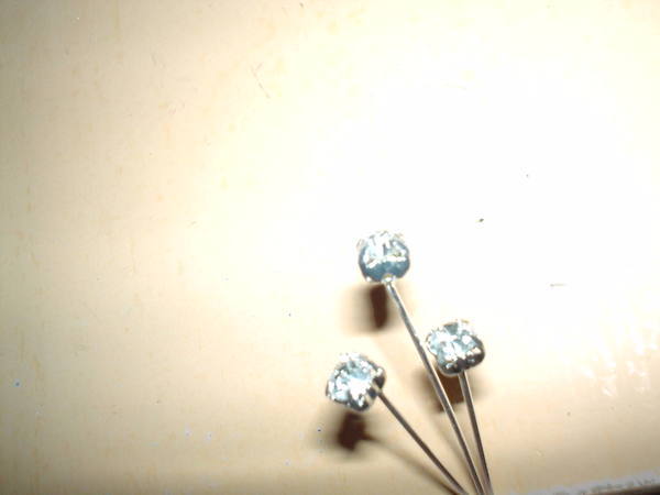 Diamante Vetro dm. 5 con Spillone - Sconti per Fioristi e Aziende - Card x 12 diamanti