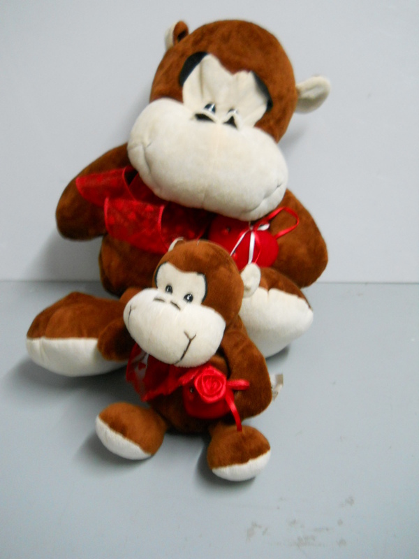 Peluches Savana con cuore Articolo per San Valentino - Sconti per Fioristi e Aziende .
