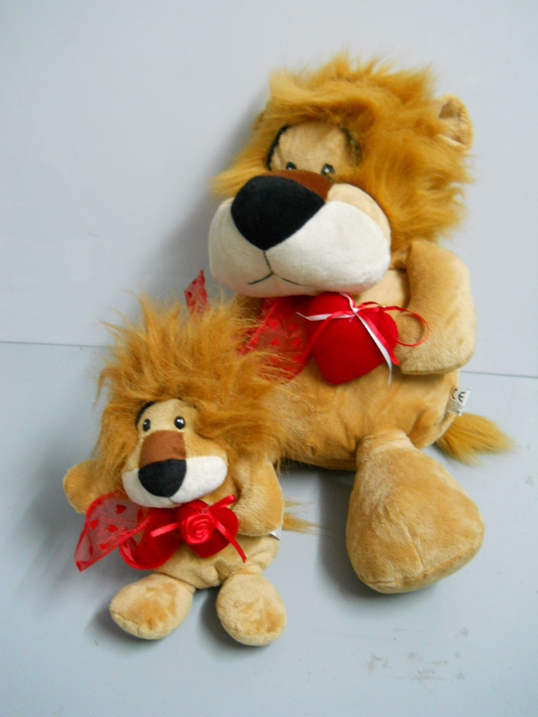 Peluches Savana con cuore Articolo per San Valentino - Sconti per Fioristi e Aziende .