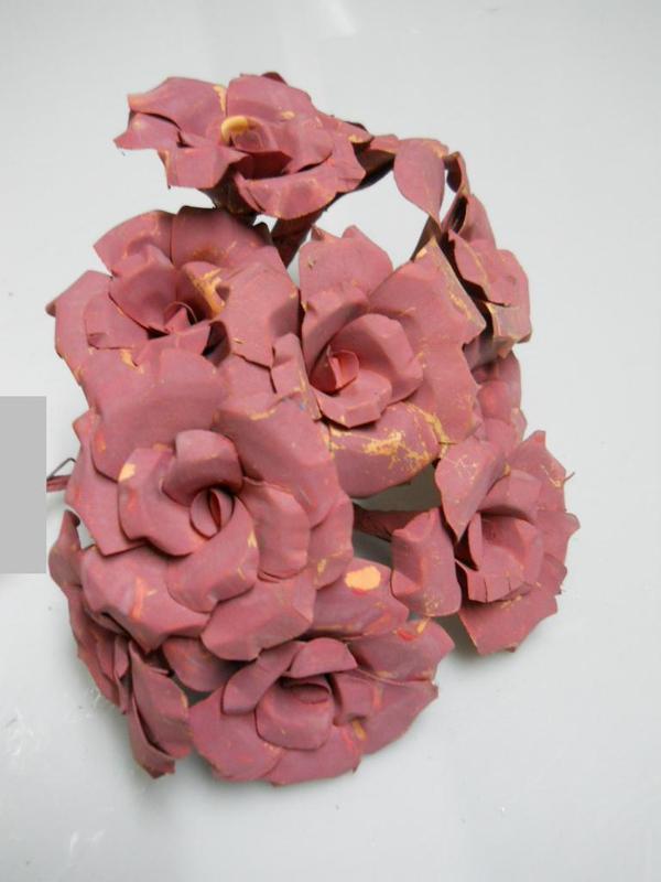 Rose legno x 5  gambate - Sconti per Fioristi e Aziende . - Exotico