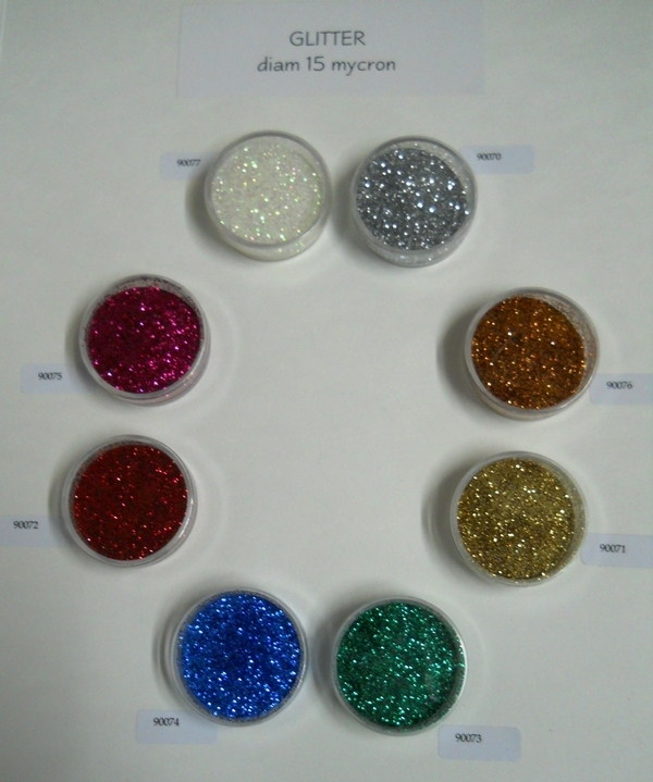Glitter fine busta Kg. 1 - Sconti per Fioristi e Aziende - Colori diversi