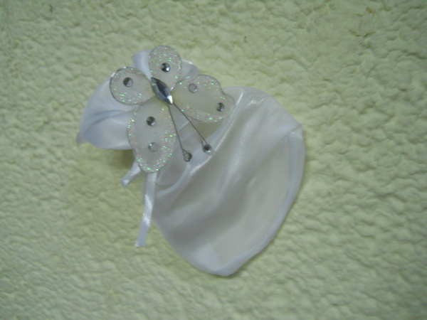 Sacchetto in organza con Farfalla  Nylon