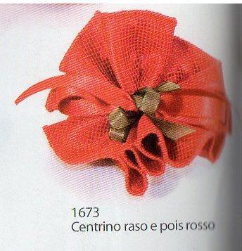 Sacchetti Raso Pois Rosso