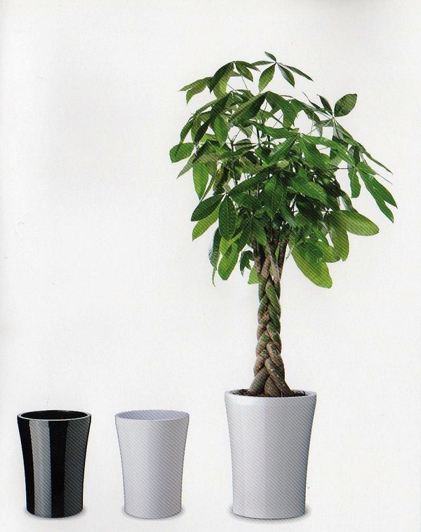 Vaso Easy H 40 dm. 35 - Sconti per Fioristi e Aziende -  in ABS lucida