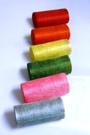 Nastro Abaca Sinamay x 10 Yds  H 5/8/10/15 - Sconti per Fioristi e Aziende